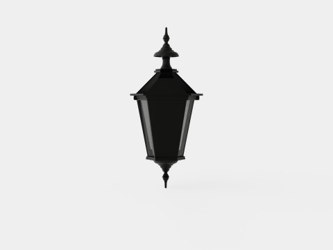 Lantern Large Lamp 3D Model