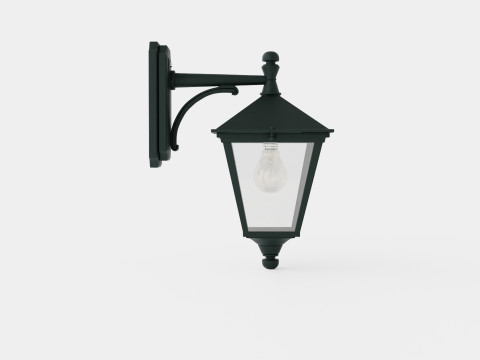 London Wall Fixture Lamp 3D Модель