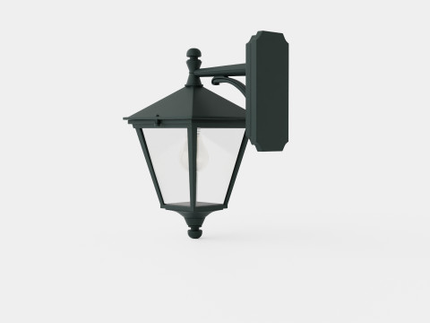 London Wall Fixture Lamp 3D Модель
