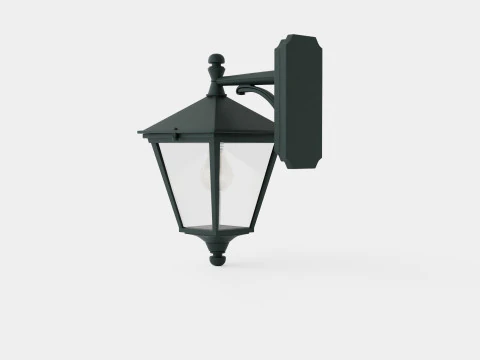 London Wall Fixture Lamp 3D Model