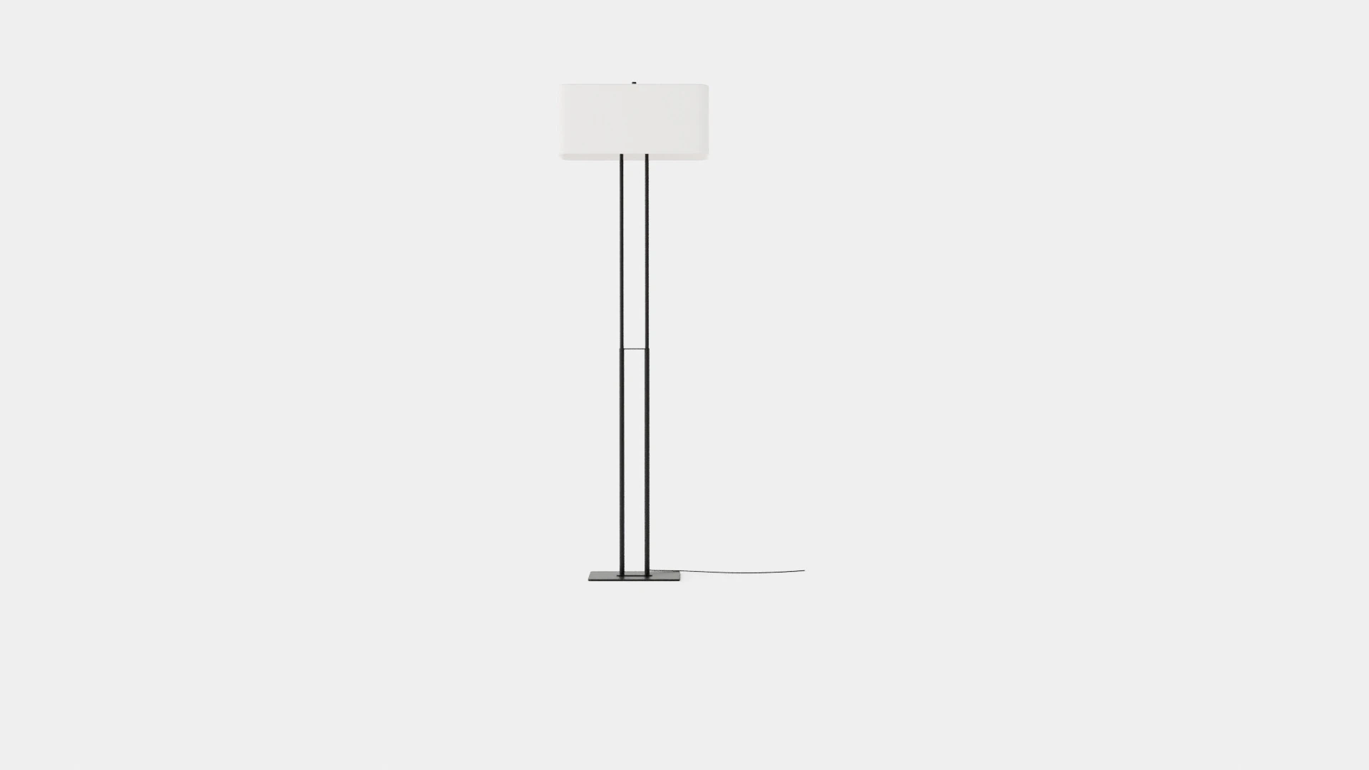 Luton Floor Lamp 3D Model .c4d .max .obj .3ds .fbx .stl .blend 