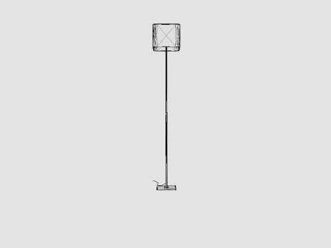 Luton Floor Lamp 3D Модель