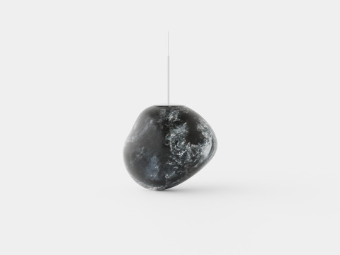 Melt Ceiling Lamp Chrome 50 3D Модель