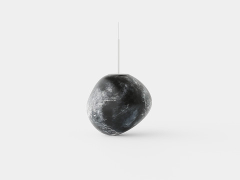Melt Ceiling Lamp Chrome 50 3D Модель