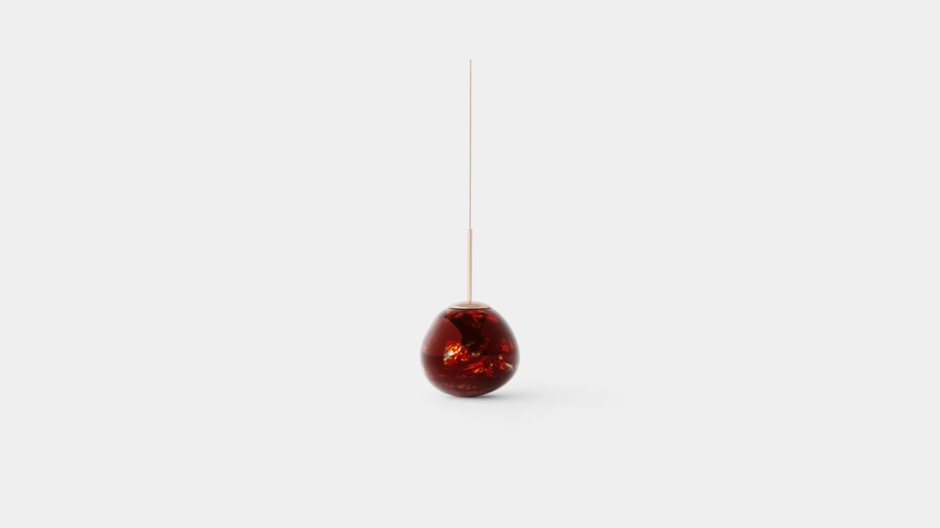 Melt Ceiling Lamp Mini Copper LED 3D Model .c4d .max .obj .3ds .fbx .stl .blend 
