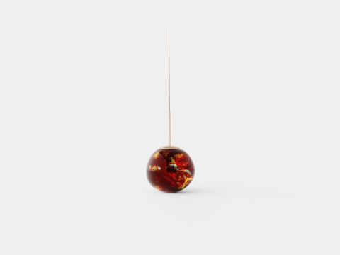 Melt Ceiling Lamp Mini Copper LED 3D मॉडल