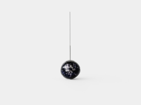 Melt Ceiling Lamp Mini Smoke LED 3D Модель