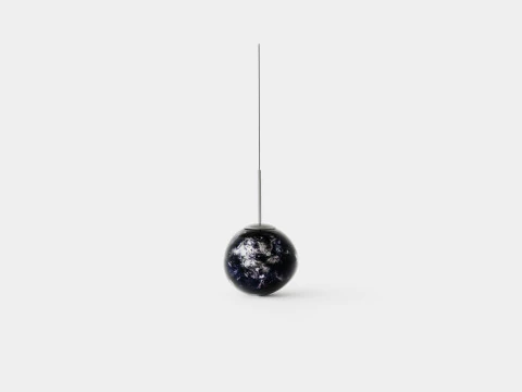Melt Ceiling Lamp Mini Smoke LED 3D Model
