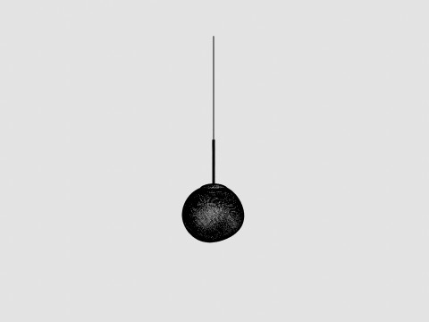 Melt Ceiling Lamp Mini Smoke LED 3D Модель