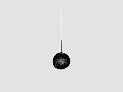 Melt Ceiling Lamp Mini Smoke LED 3D Модель