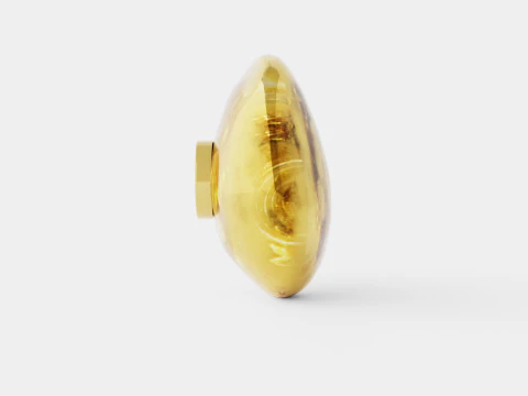 メルトゴールドウォールランプ 3Dモデル