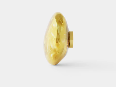 メルトゴールドウォールランプ 3Dモデル