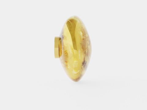 MELT Gold Wall Lamp 3D मॉडल