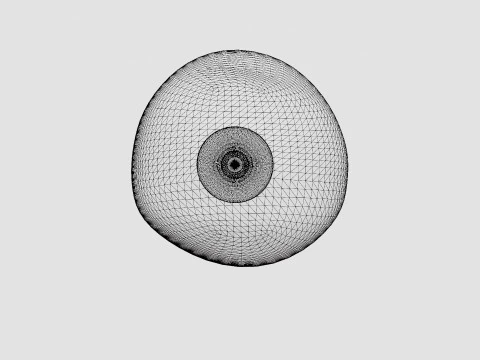 メルトゴールドウォールランプ 3Dモデル