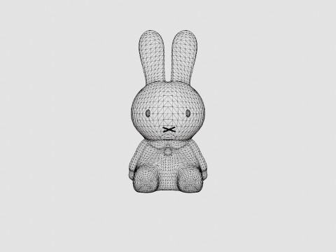 Miffy First Light Lamp Modelo 3D