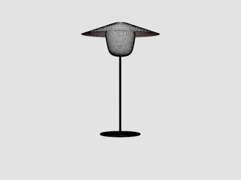 Mobile LED Lamp 3D Model
