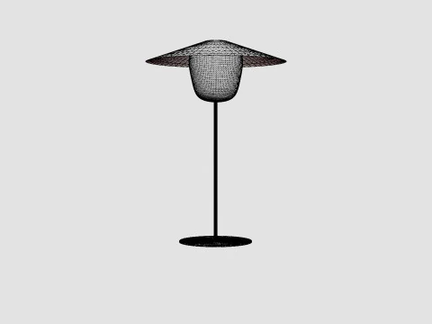 Mobile LED Lamp 3D Model