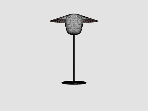Mobile LED Lamp 3D Model