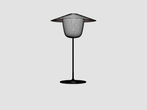 Mobile LED Lamp 3D Model