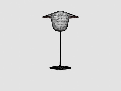 Mobile LED Lamp 3D Model