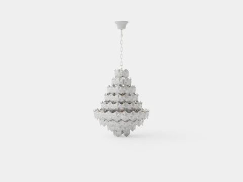 L&aacute;mpara Monarque Grande Modelo 3D