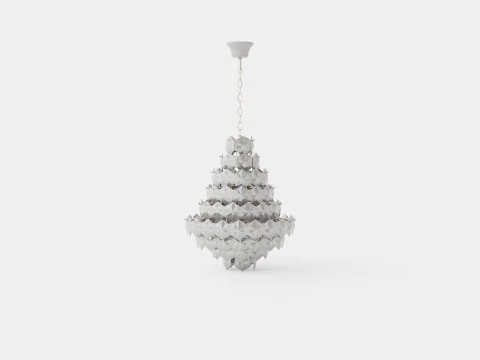 Duża lampa Monarque Model 3D