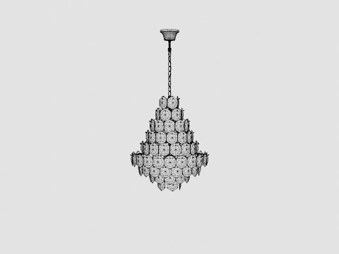 Monarque Large Lamp 3D Модель