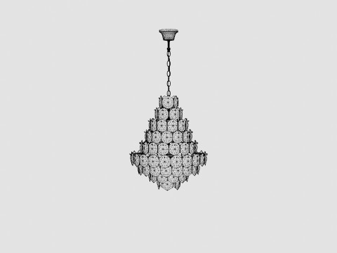 Monarque Large Lamp 3D Модель