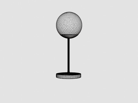 MOOON Lamp 3D Model