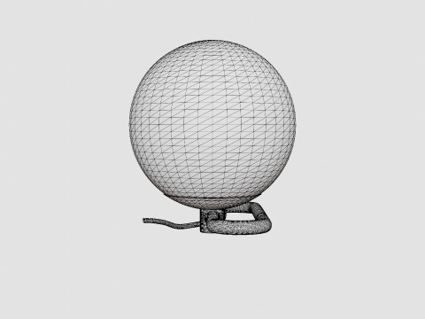 Nh 1217 Table Lamp 3D 模型