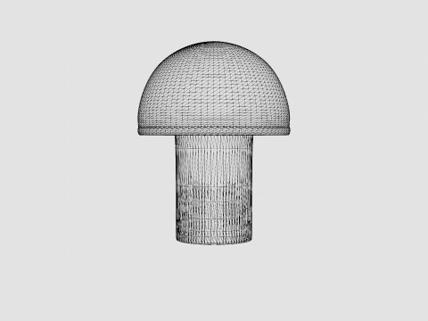 Onfale Table Lamp Piccolo 3D Модель