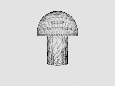 Onfale Table Lamp Piccolo 3D Модель