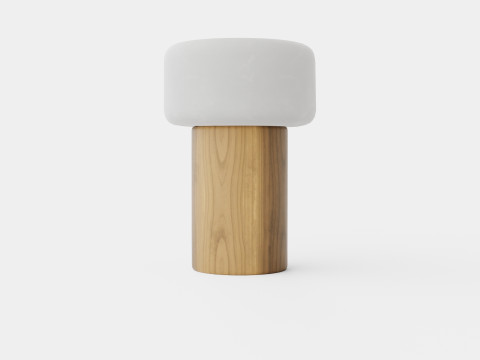 Oscar Ash Large Lamp Modelo 3D