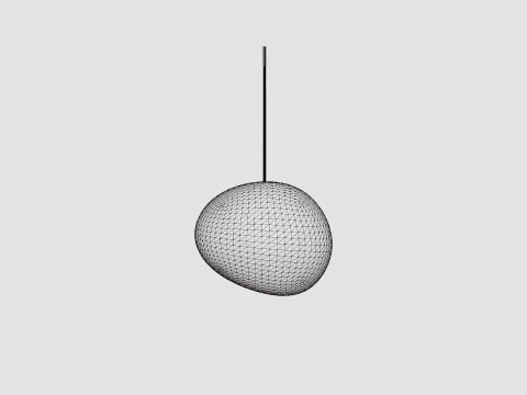 Outdoor Gregg Medium Lamp 3D Model