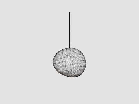 Outdoor Gregg Medium Lamp Modello 3D