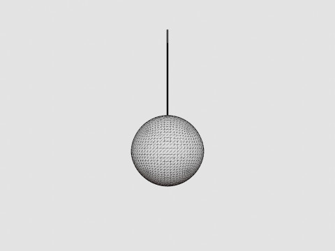 Outdoor Gregg Medium Lamp Modello 3D