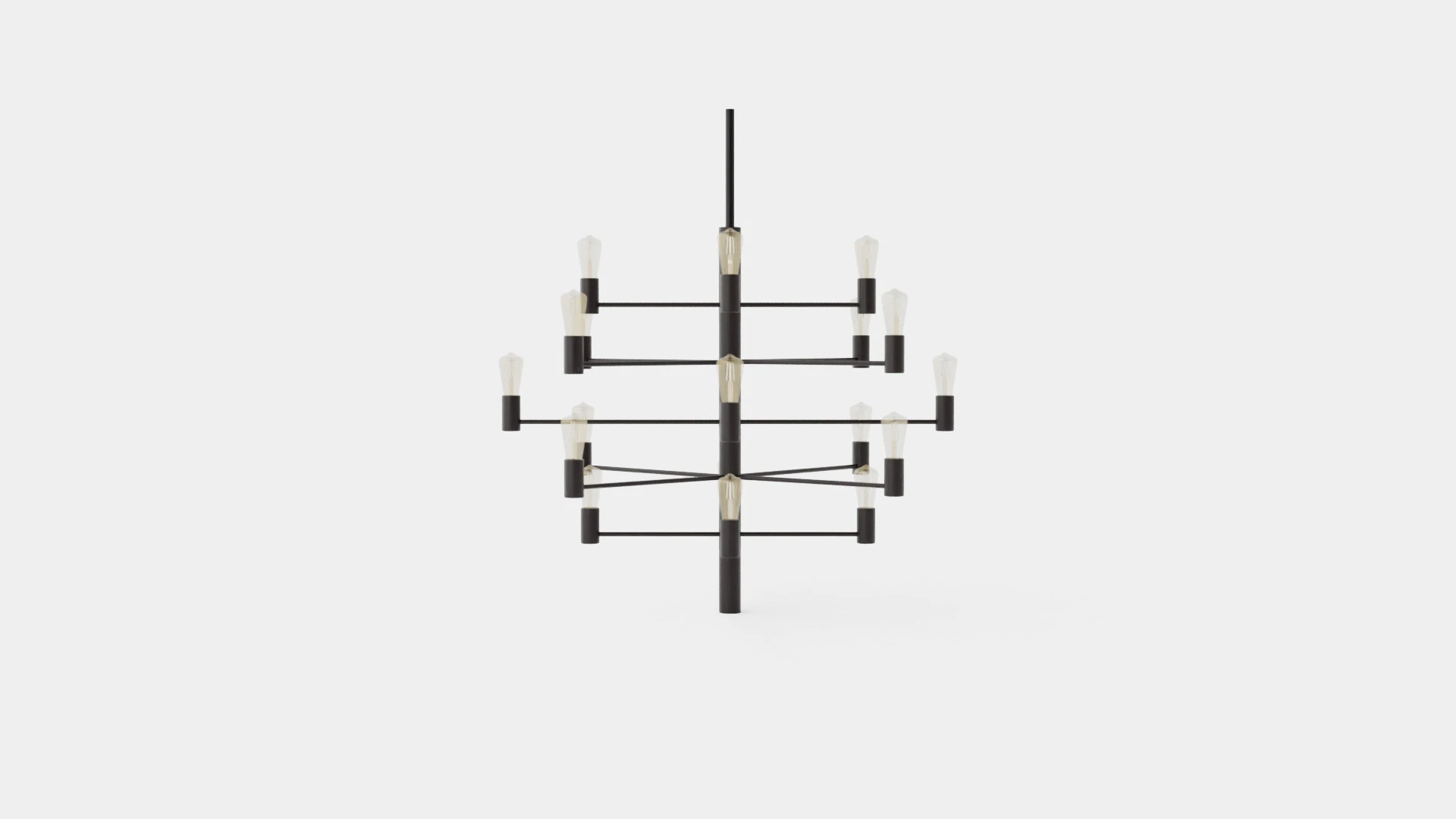 Pendant Manola Lamp 3D Model .c4d .max .obj .3ds .fbx .stl .blend