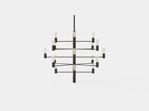 Pendant Manola Lamp 3D Model