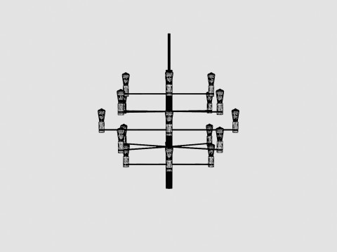 Pendant Manola Lamp 3D Model