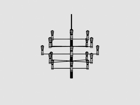 Pendant Manola Lamp 3D Model