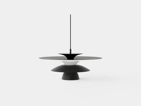 Pendant Picasso Lamp 3D Модель