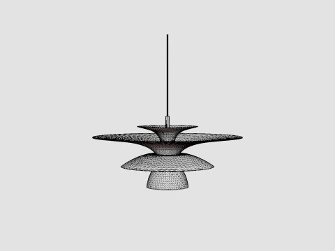 Pendant Picasso Lamp 3D Model