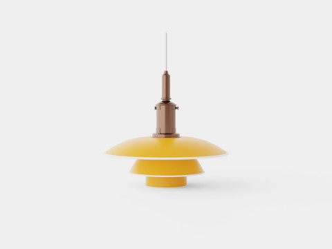 PH Color Pendant Lamp Modelo 3D