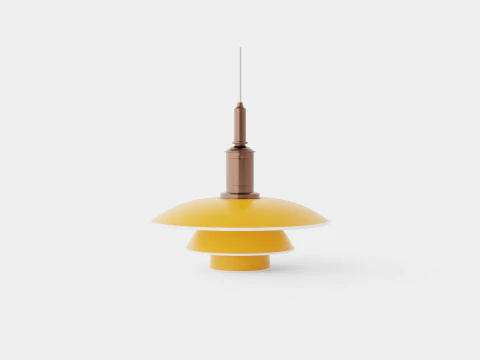 PH Color Pendant Lamp 3D Model