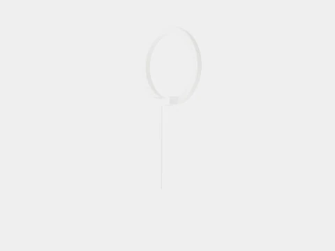 Philips Sana Wall Lamp 3D Model