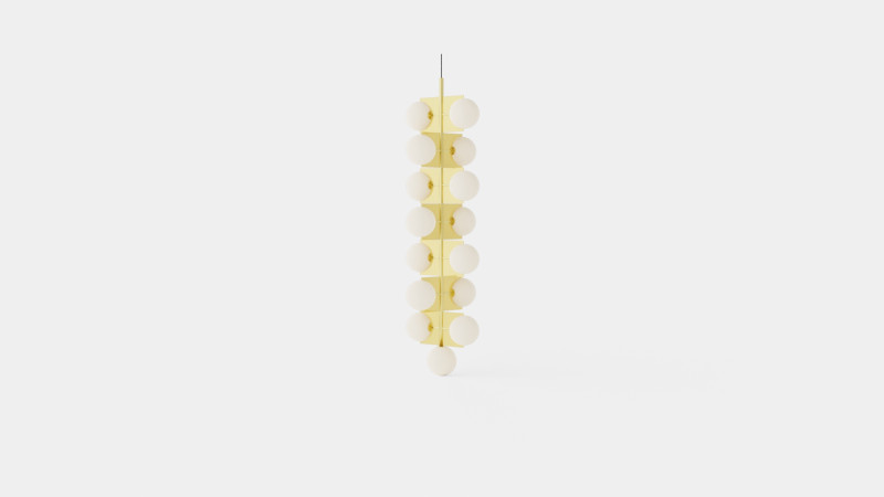 Plane Drop Chandelier Lamp 3D 모델 .c4d .max .obj .3ds .fbx .stl .blend