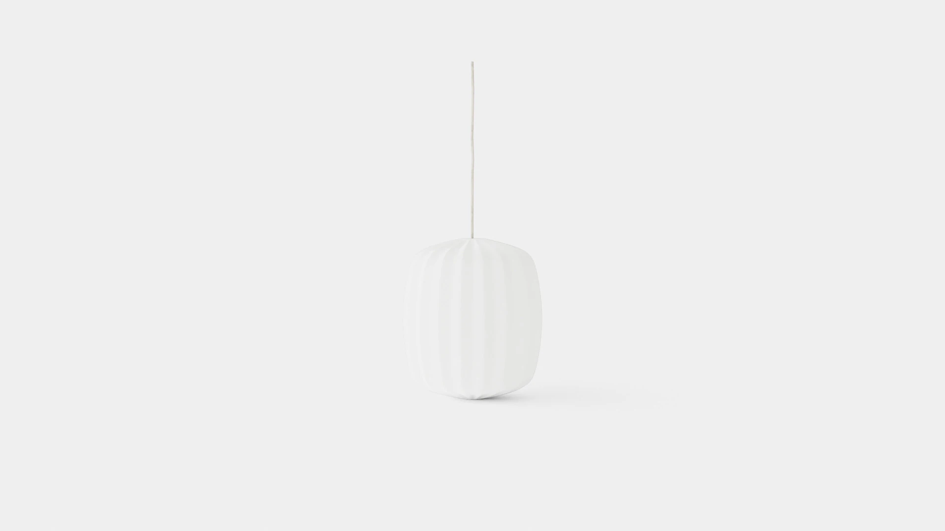 Prisma 45 White Lamp 3D Model .c4d .max .obj .3ds .fbx .stl .blend 