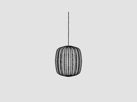 Prisma 45 White Lamp 3D Model