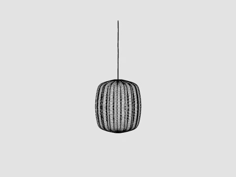 Prisma 45 White Lamp 3D Model