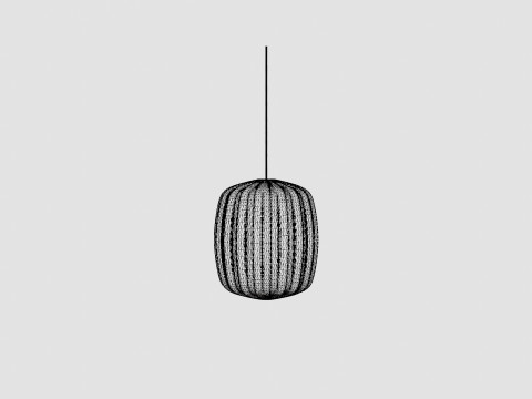 Prisma 45 White Lamp 3D-Modell